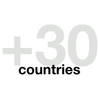 Worked with people from over 30 countries